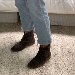 Jeffrey Campbell Suede Booties